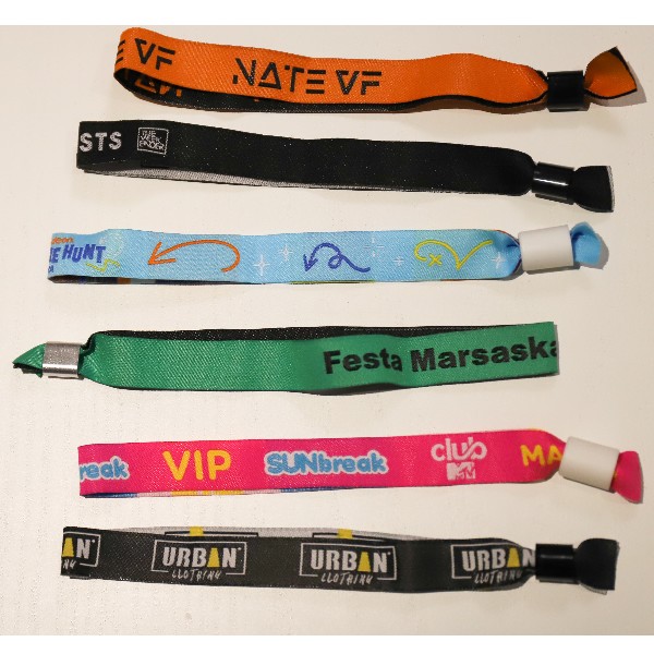 Customized Wristbands Fabric