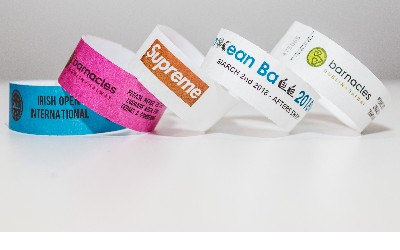 Customized Wristbands Tyvek Small