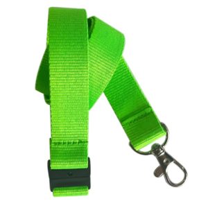 Plain Green Lanyard