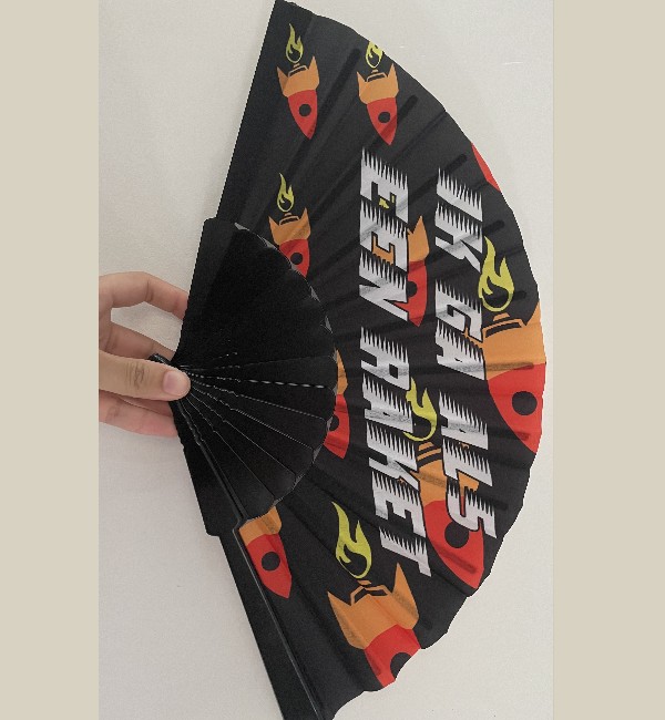 Hand Fans black